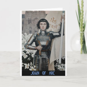 Joan i Arc av Albert Lynch Kort