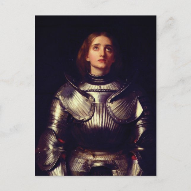 Joan i Arc av John Everett Millais Vykort (Framsida)