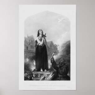 Joan i Arc - en martyr i deras sak Poster