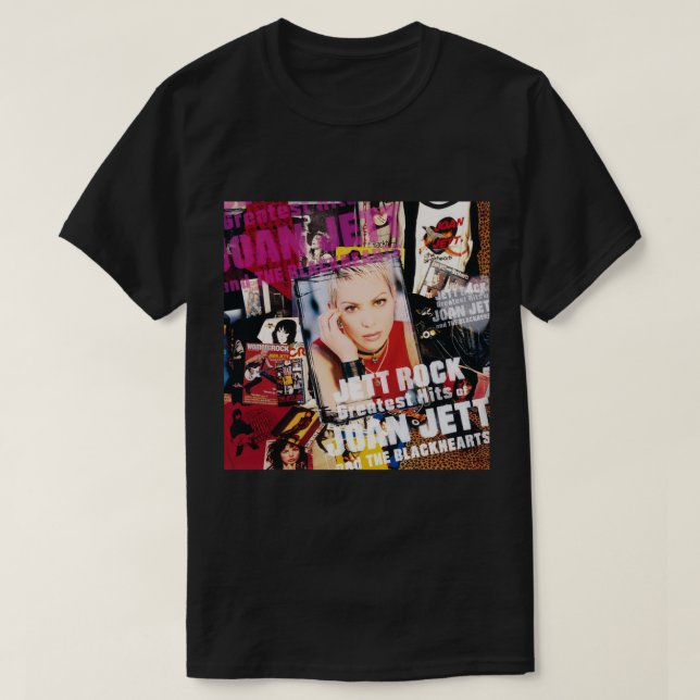 Joan Jett and The Blackhearts jett rock greatest h T Shirt (Design framsida)