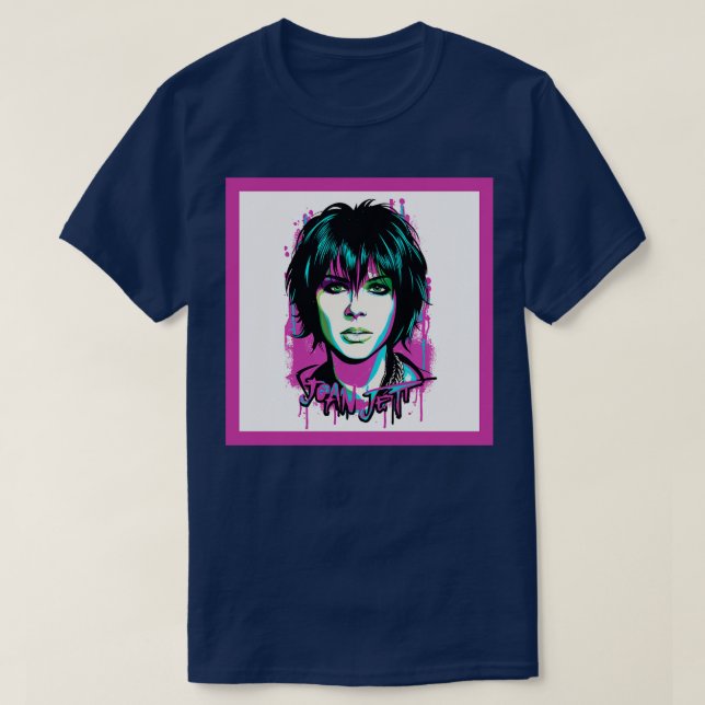 Joan Jett T Shirt (Design framsida)