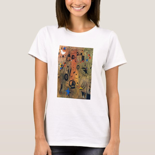 joan miro-målningar t shirt (Framsida)