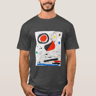 Joan Miro Original Litografi från Derriere le Mir T Shirt
