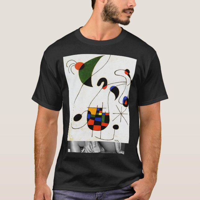 Joan Miro"Melancholisk singer" Poster T Shirt (Framsida)