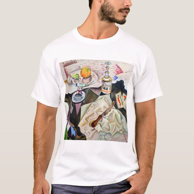 Joan Miro spanjor som leker kort T Shirt (Framsida)