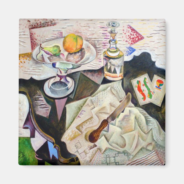 Joan Miro Spanska spelkort Magnet (Framsidan)