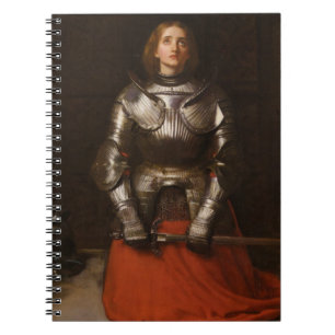 Joan of Arc Anteckningsbok Med Spiral