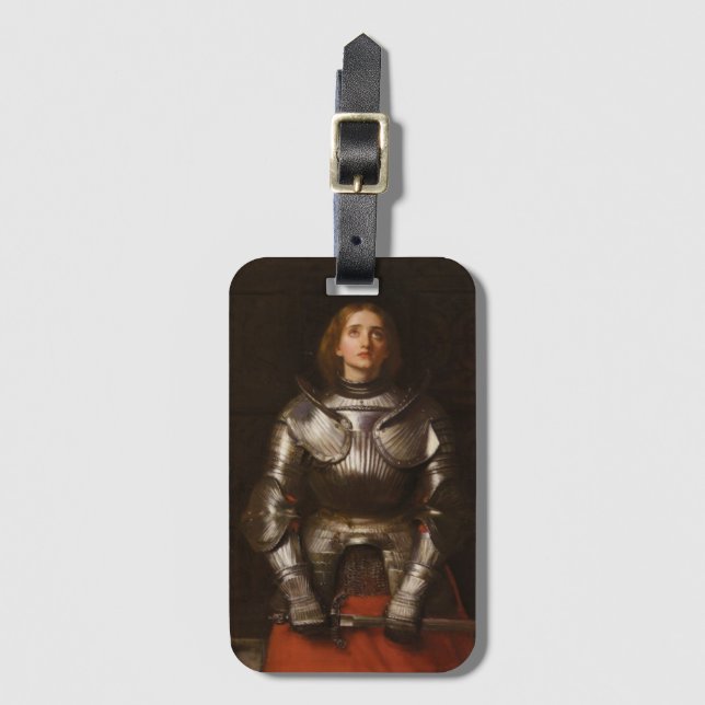 Joan of Arc (av John Everett Millais) Bagagebricka (Framsida vertikal)