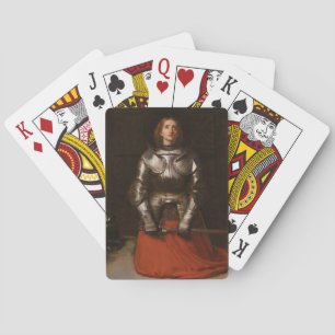 Joan of Arc (av John Everett Millais) Casinokort