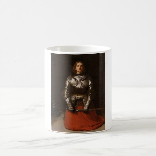 Joan of Arc (av John Everett Millais) Kaffemugg (Center)