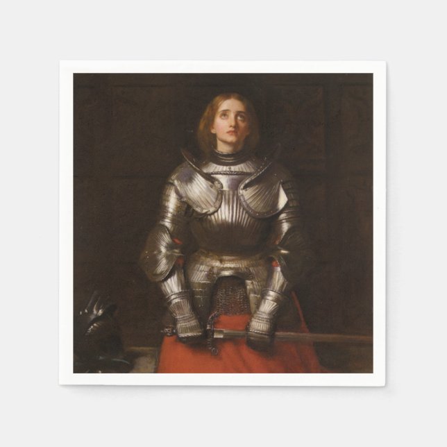 Joan of Arc (av John Everett Millais) Pappersservett (Framsidan)