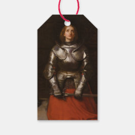 Joan of Arc (av John Everett Millais) Presentetikett