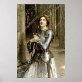 Joan of Arc by CharlesAmable Lenoir Poster