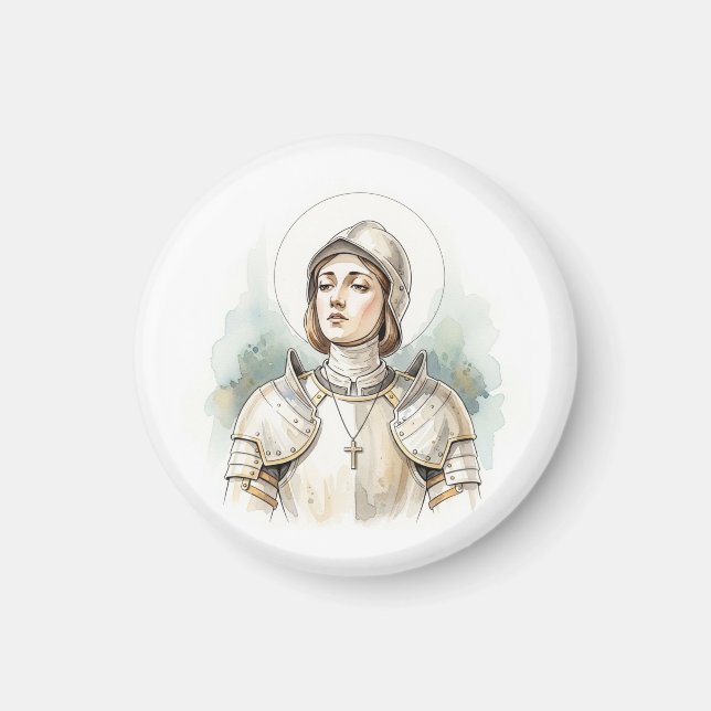 Joan of Arc , Catholic Gifts Magnet (Framsidan)