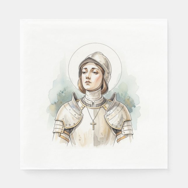 Joan of Arc , Catholic Gifts Pappersservett (Framsidan)