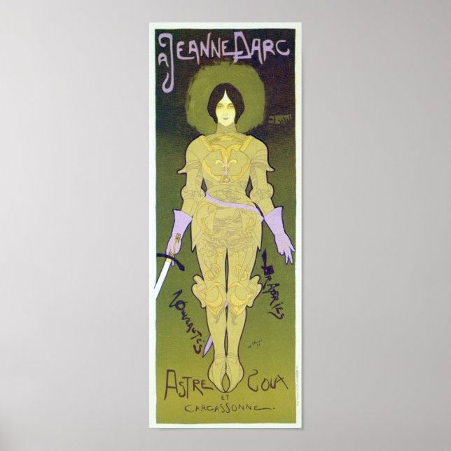 Joan of Arc Costumes Advertising Poster (Framsidan)