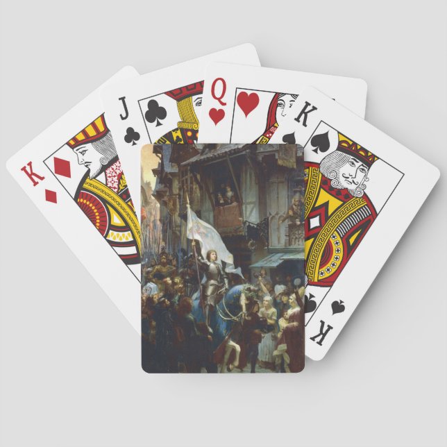 Joan of Arc enter Orléans Casinokort (Baksidan)