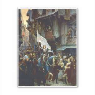 Joan of Arc enter Orléans Klistermärken