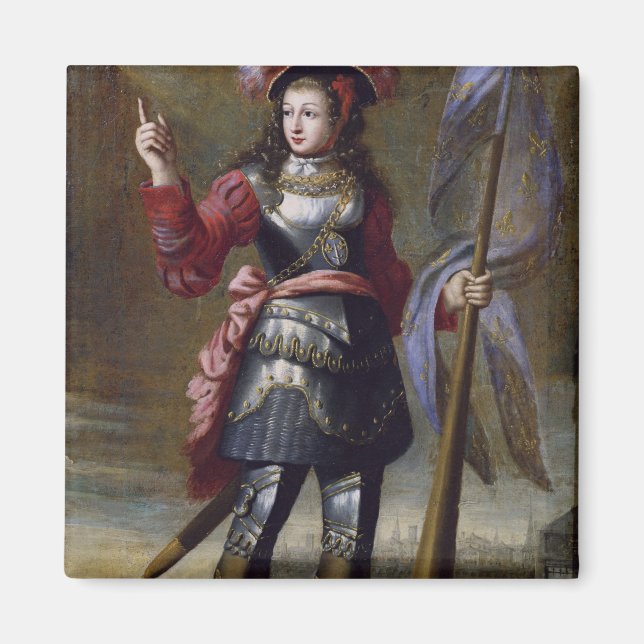 Joan of Arc Före Orleans Magnet (Framsidan)