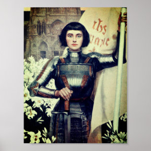 Joan of Arc (illustration av Albert Lynch) Poster
