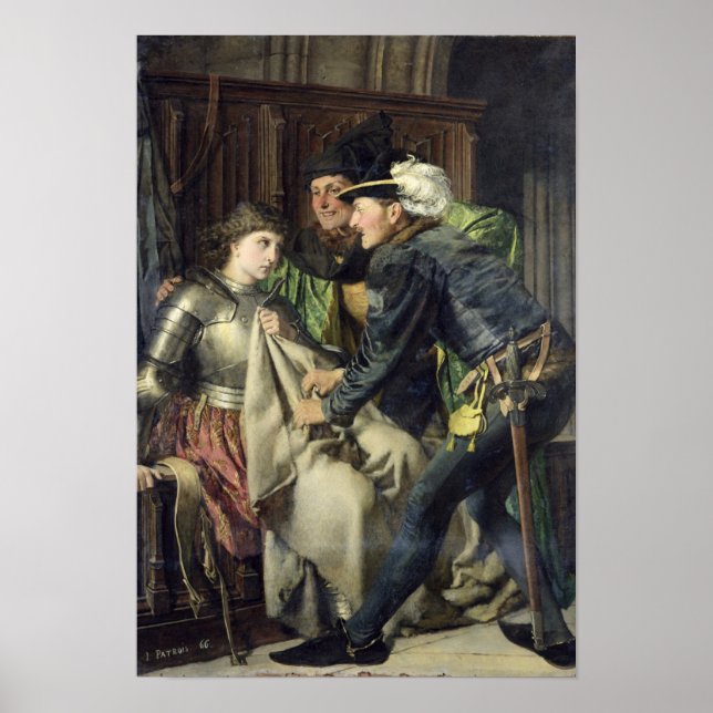 Joan of Arc Insulted in Fison, 1866 Poster (Framsidan)