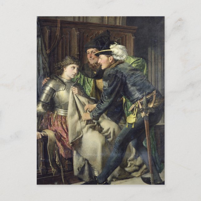 Joan of Arc Insulted in Fison, 1866 Vykort (Framsida)