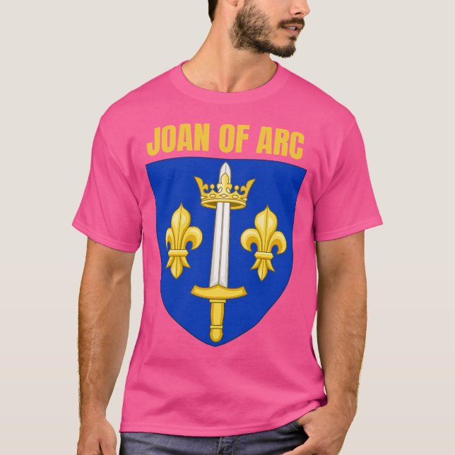 Joan of Arc Jackar av Arm T Shirt (Framsida)
