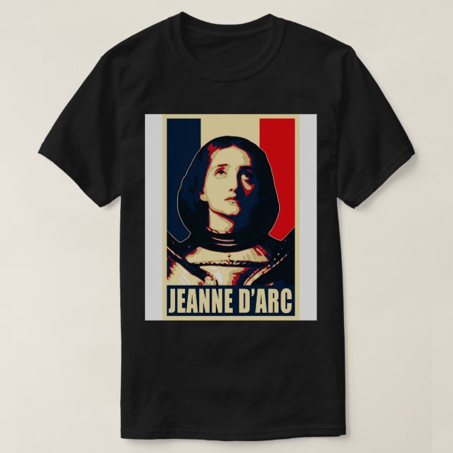 Joan of Arc Jeanne DArc T Shirt (Design framsida)