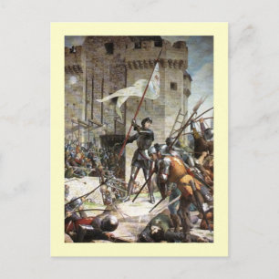 Joan of Arc, Jules Eugène Lenepveu Vintage Vykort