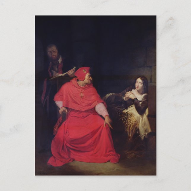 Joan of Arc och Winchesters kardinal Vykort (Framsida)