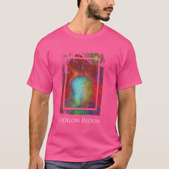 Joan of Arc Odilon Redon Painting Symbolism Expres T Shirt (Framsida)