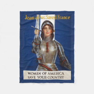 Joan of Arc: Orléans' jungfru, riddarhjältinna Fleecefilt
