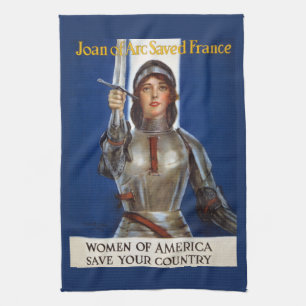 Joan of Arc: Orléans' jungfru, riddarhjältinna Kökshandduk