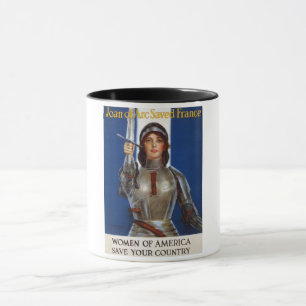 Joan of Arc: Orléans' jungfru, riddarhjältinna Mugg