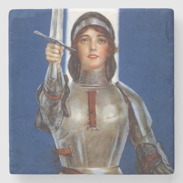 Joan of Arc: Orléans' jungfru, riddarhjältinna Stenunderlägg (Framsidan)