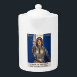 Joan of Arc: Orleans Maid, Knight Heroine<br><div class="desc">WWI-poster med Joan of Arc var ett kraftfullt biet av propaganda som var designad för att sporra amerikanska kvinnor att stödja krig. Bilden av Joan of Arc, ett legendariskt heroin från Fransken som fick henne land att segra mot engelsmännen, valdes strategiskt ut för att inspirera patriotism och pliktkänsla. Affischens budskap...</div>