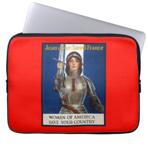 Joan of Arc: Orleans Maid, Knight Heroine Laptop Fodral