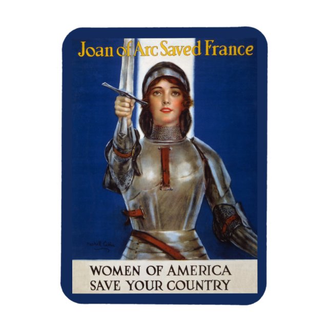 Joan of Arc: Orleans Maid, Knight Heroine Magnet (Vertikal)