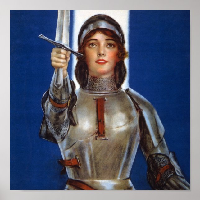 Joan of Arc: Orleans Maid, Knight Heroine Poster (Framsidan)