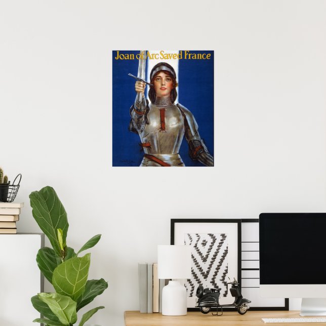 Joan of Arc: Orleans Maid, Knight Heroine Poster (Hemmakontoret)