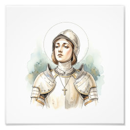 Joan of Arc Photo Print Fototryck