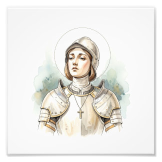 Joan of Arc Photo Print Fototryck