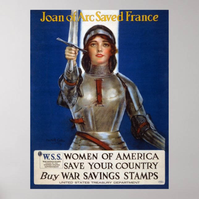 Joan of Arc Poster (Framsidan)