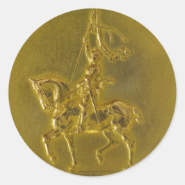 Joan of Arc Runt Klistermärke