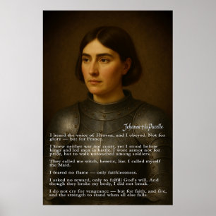 Joan of Arc - The Maid's Testament Poster