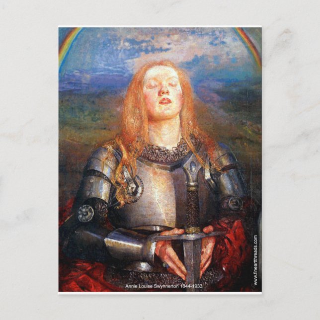 Joan of Arc Vykort (Framsida)