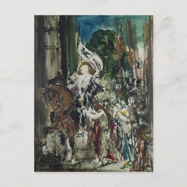 Joan of Arc Vykort (Framsida)