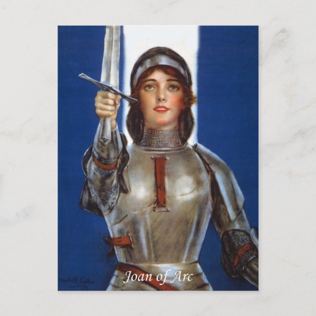 Joan of Arc Vykort (Framsida)