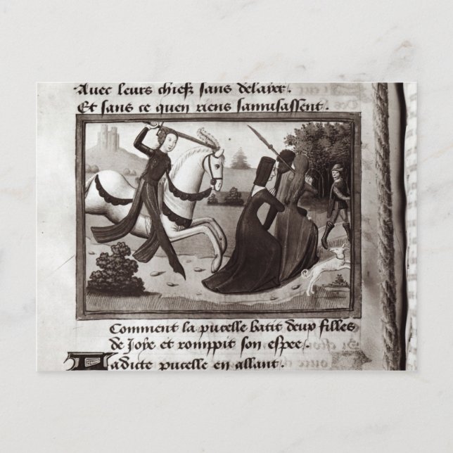 Joan of Arc Vykort (Framsida)
