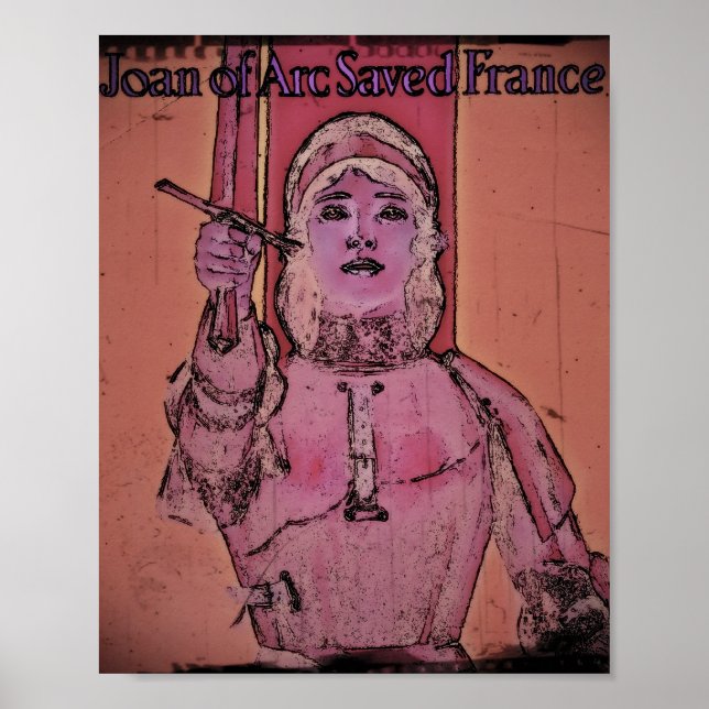 Joan of Arc WWII Buy Bonds Poster (Framsidan)